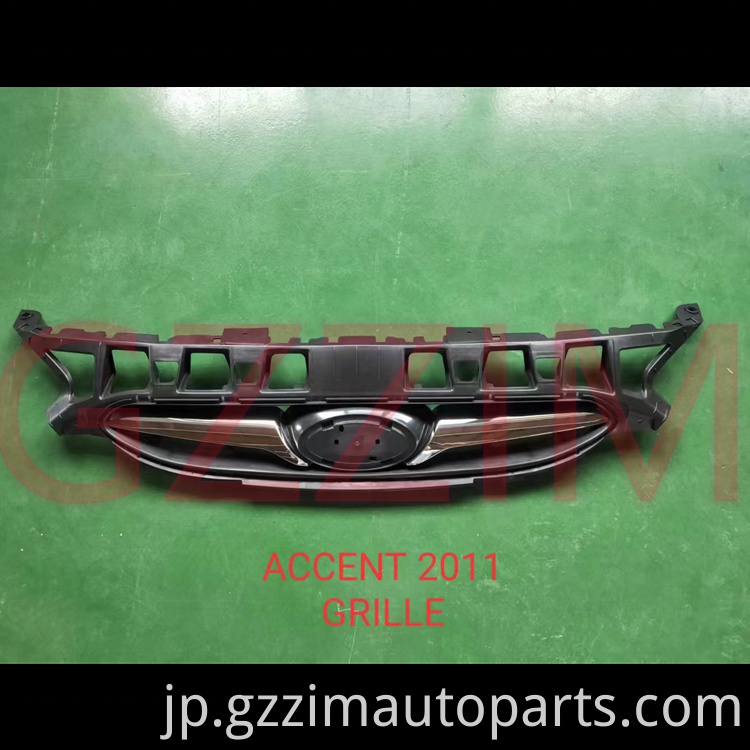 Car Front Grill Auto Front Grille Front Bumper Grille For Accent 20112